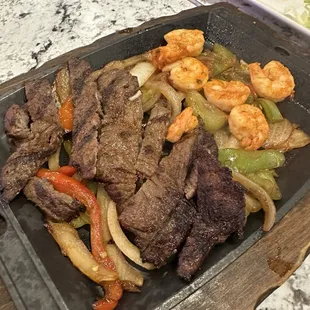 Shrimp Fajitas