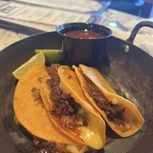 Mini Birria Tacos