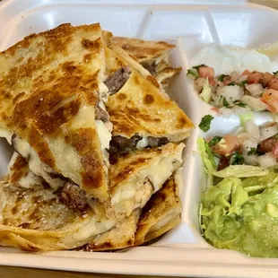 Beef quesadilla