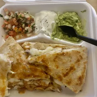 Chicken quesadilla