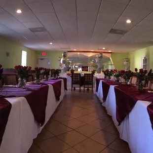 the interior of a restaurant