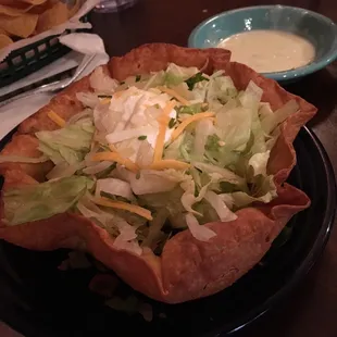 Taco salad with Beef
