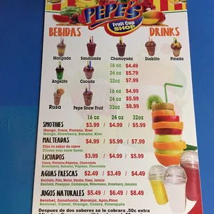 Pepe&apos;s Fruit Cup Shop