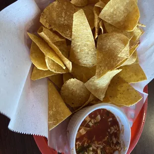 Chips and salsa