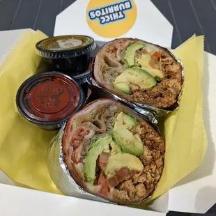 Pollo burrito