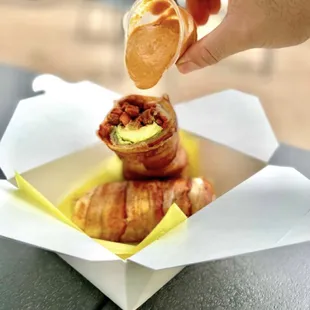 Bacon Wrapped Burrito