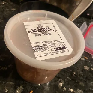 Overcharged for just beans