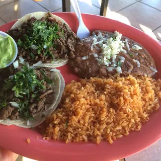 Carne Asada Plate Specialty