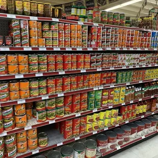 Wide selection of jalapeño products and chile sauces