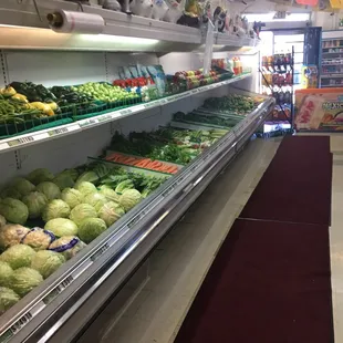 produce and vegetables