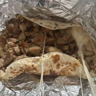 How is this a quesadilla???? WACK! WTF!?