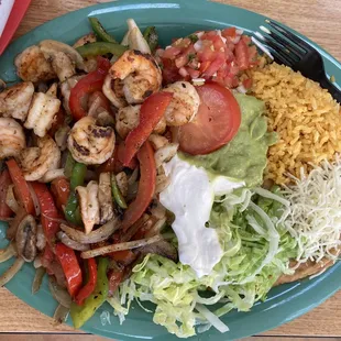 Shrimp Fajitas