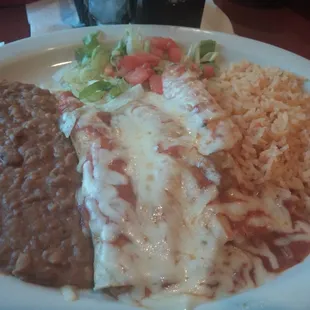 Pacifico Shrimp Enchiladas