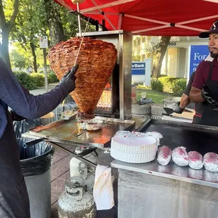 Pork al pastor! The good stuff.