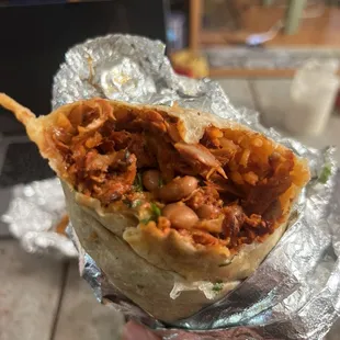 Pastor burrito