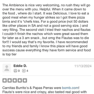 Serving up smiles and 5-star vibes!  Thanks for loving what we cook up!