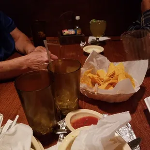 two people sitting at a table