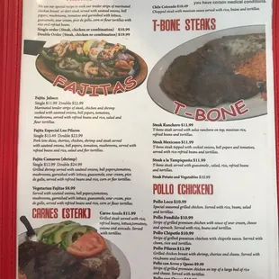 They have a large variety of dishes to choose from at very reasonable prices