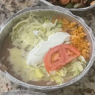 This was considered my deep fried bean/cheese burrito