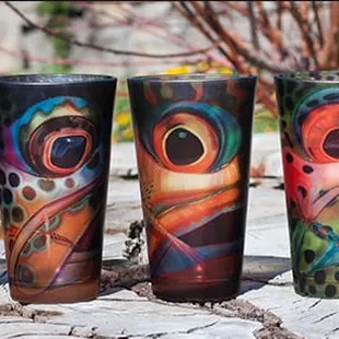 DeYoung pilsner glasses