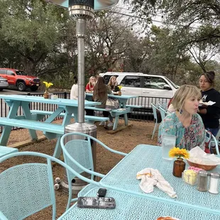 More patio