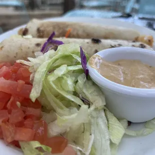 Yum! Shrimp tacos!