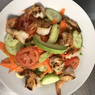 Grilled Shrimp Salad