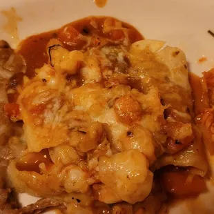 Enchiladas de camaron