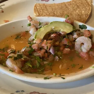 Their camarones ceviche was so bombbbbbbb!!!!