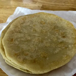 Homemade tortillas