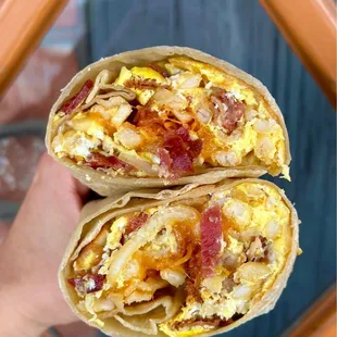 Bacon Breakfast Burrito