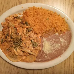 POLLO A LA CREMA