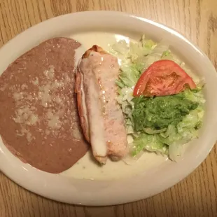 CHIMICHANGA(beef,Chichén, pork or shrimp)