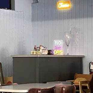 No Bad Days neon sign