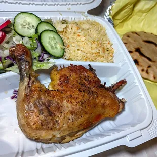 pollo asado (grilled chicken) $16