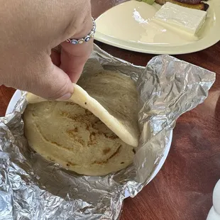 Tortillas recién hechas