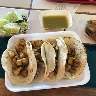 Chicken taco