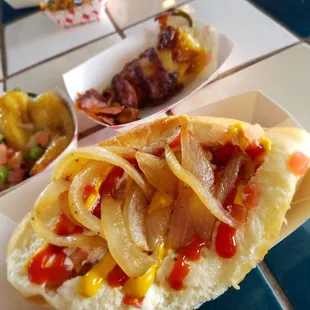 Sonoran hotdog