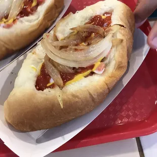 Sonoran dogs with everything