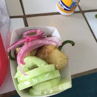 Free Sides from the salsa bar
