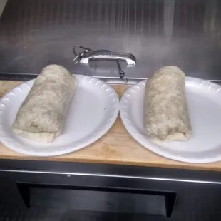 Bean,rice,cheese &amp; meat burrito