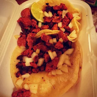 Marinated Pork Taco