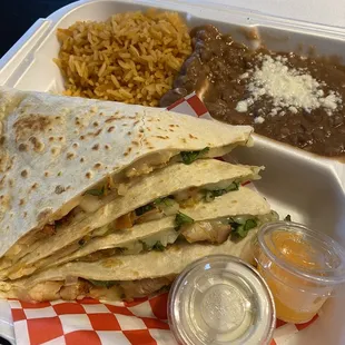 Chicken Quesadilla