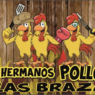 two chickens with guns