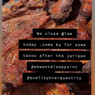 a close up of a pile of meat