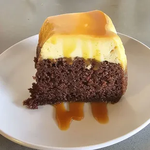 Chocolate flan