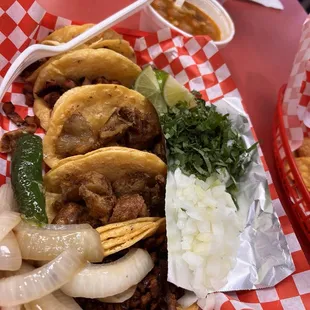 1. Five Tacos Mini mixed.