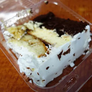 06/22/18 Los Portales: Triple Layer Cake – Chocolate, Cheesecake, Mocha with Vanilla Frosting