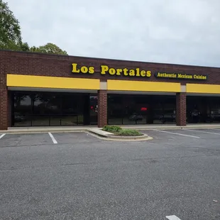 the front of the store