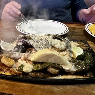 parrillada fajitas